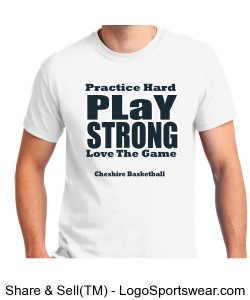 Practice Hard Play Strong T-Shirt Design Zoom