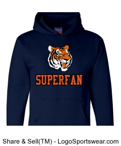 SuperFan Sweat Shirt Design Zoom